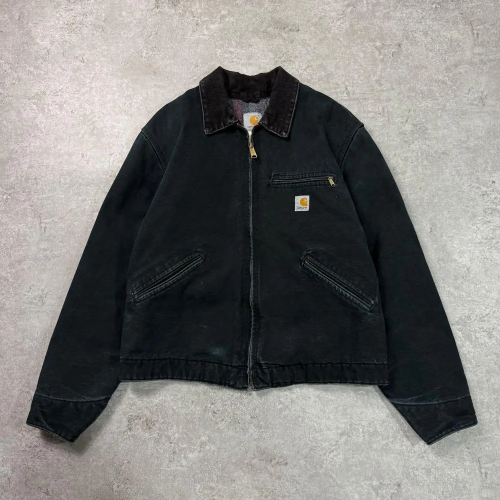carhartt カーハート【L】 デトロイトジャケット ブラック 雰囲気◎