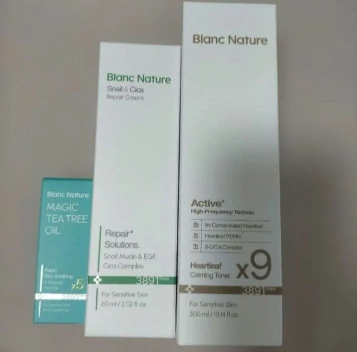 Blanc Nature 3点セット スキンケア