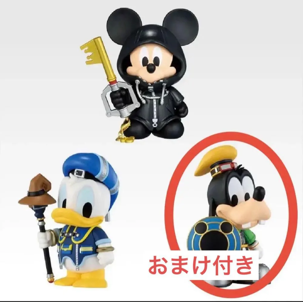 一番くじ キングダムハーツ C賞 デスクトップフィギュア グーフィー おまけ付き
