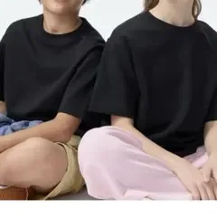 エアリズムコットンクルーネックTシャツ