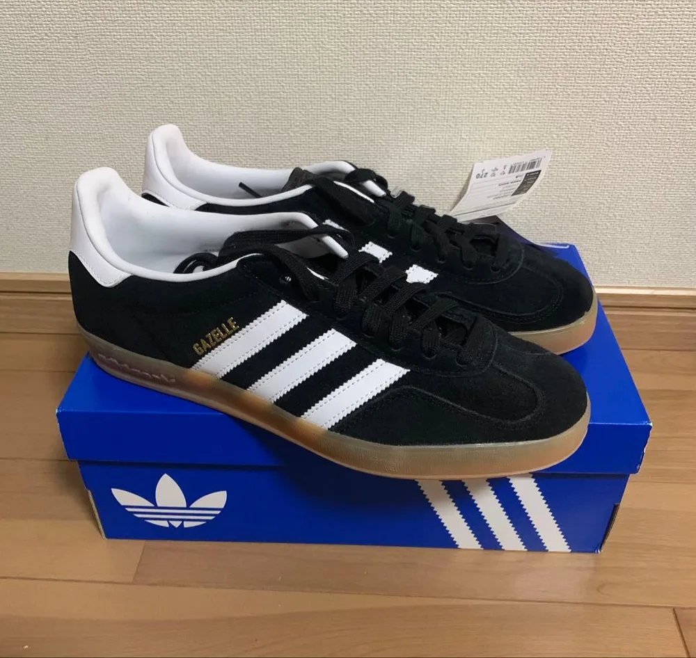 【新品】adidas GAZELLE INDOOR 27cm ブラック