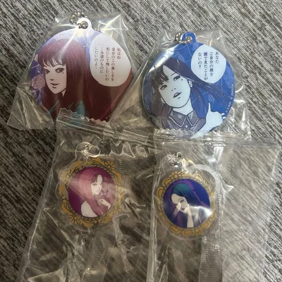 富江 アソートコレクション ガチャ 4点セット アクリルミラーチャーム