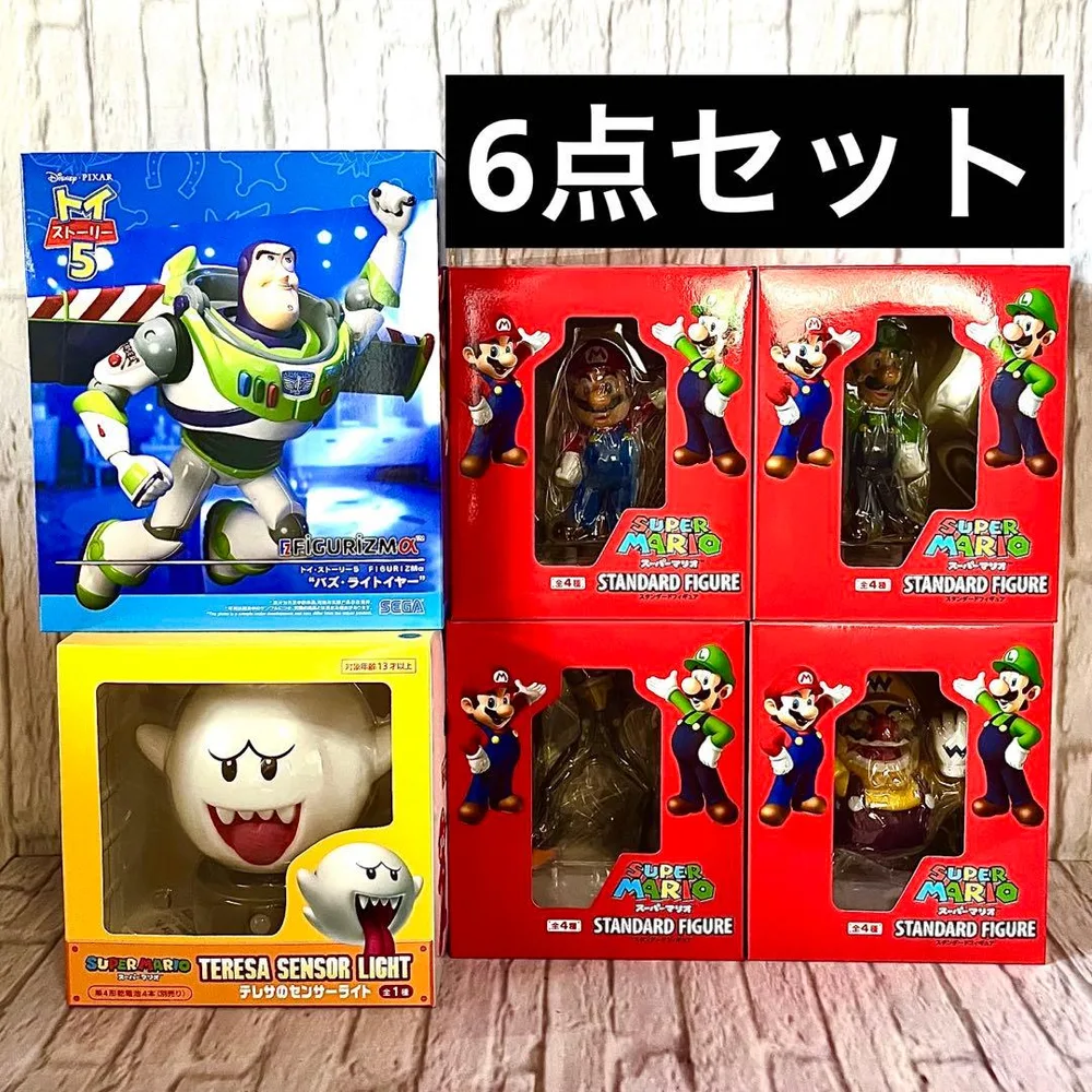 スーパーマリオ トイストーリー フィギュア 6点セット