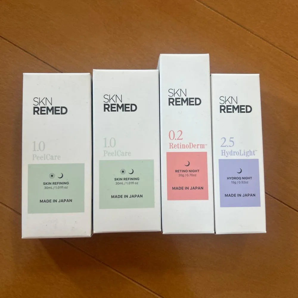 SKN REMED スキンケアセット 4点セット