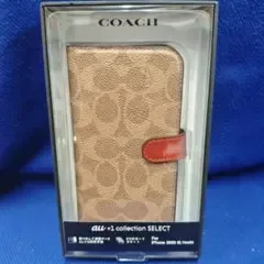 (F5)COACH iPhone 12/12Pro手帳型ケース