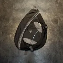 00s old adidas テック ワンショルダーバッグ y2k ブラック 黒