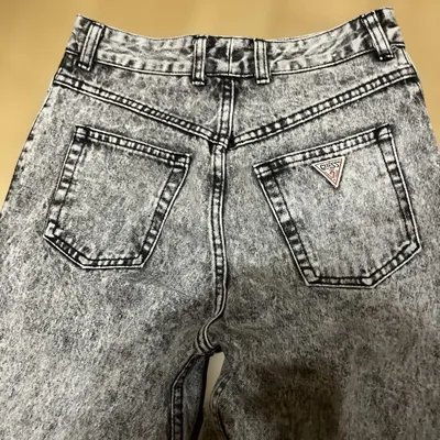 GUESS ケミカルウォッシュ デニムパンツ 80s 90s 31 USA製