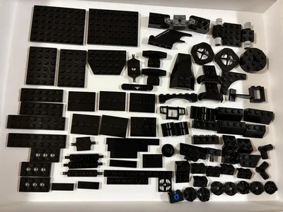 LEGO ブラック系パーツ まとめ売り
