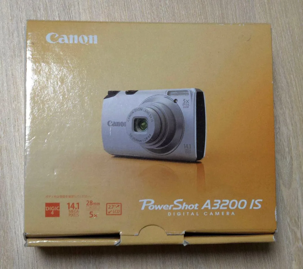 【通電・動作確認済】Canon PowerShot A3200 IS シルバー
