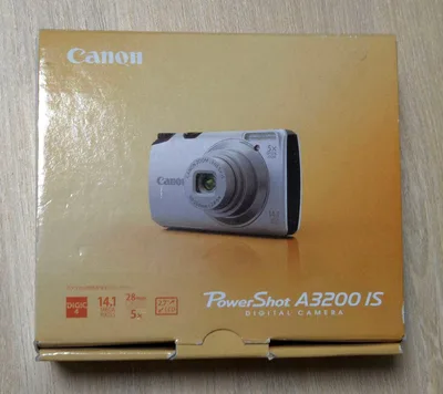 【通電・動作確認済】Canon PowerShot A3200 IS シルバー