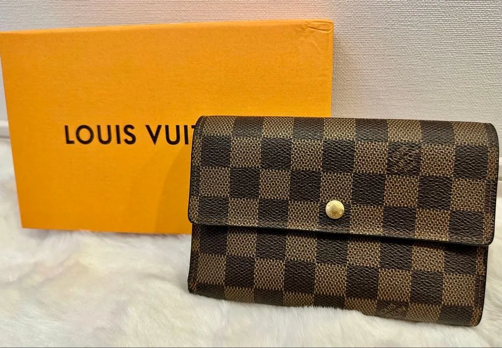 ルイヴィトン ダミエ ポルトフォイユサラ 長財布 ブラウン