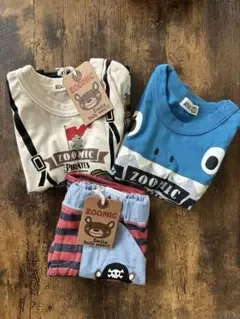 新品 ZOOMIC Tシャツ パンツ 90cm まとめ売り