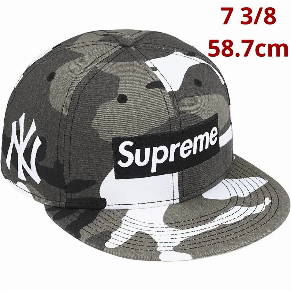 Supreme MLB Teams Box Logo New Era Cap
