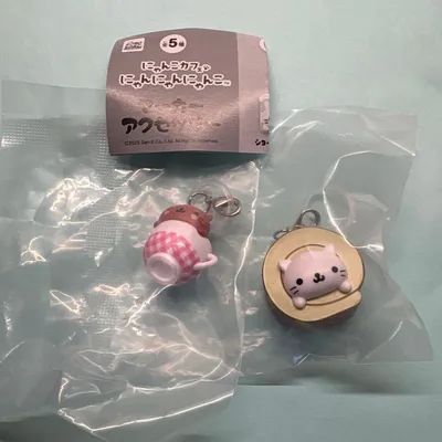 にゃんにゃんにゃんこ めじるし ガチャガチャ