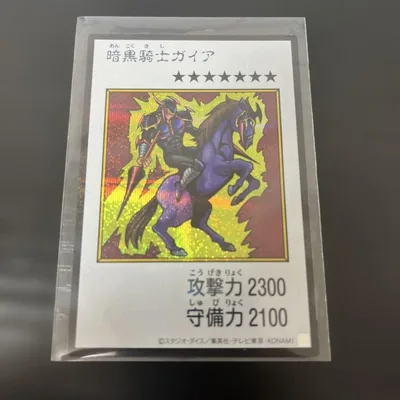 遊戯王 暗黒騎士ガイア トレーディングカード シークレット