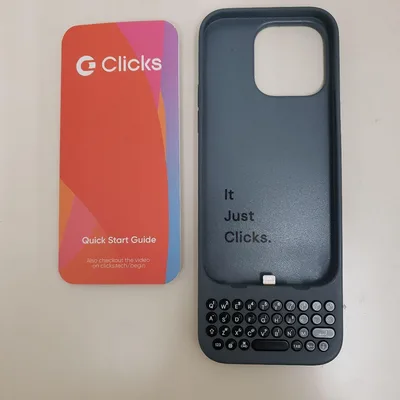 Clicks iPhone用キーボードケース iphone14pro用