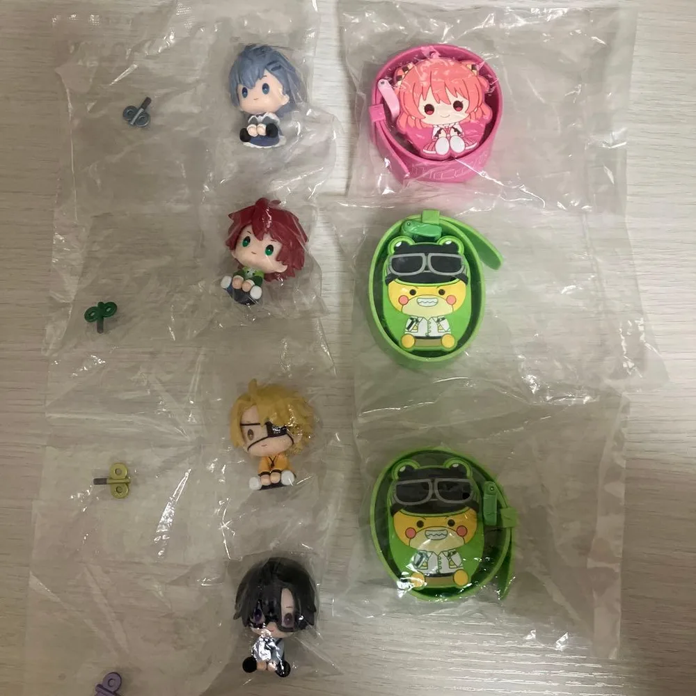 カラフルピーチ カプセルトイフィギュア&ラバーバンド セット