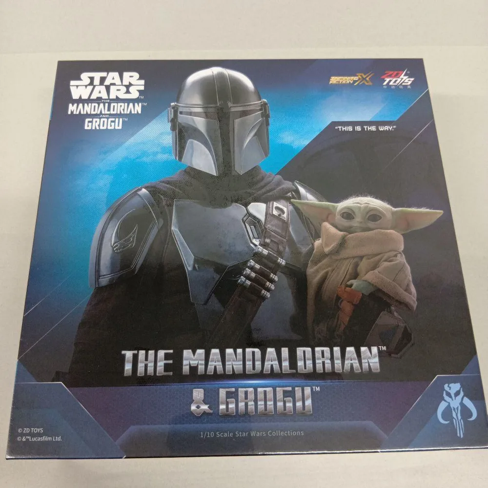 ② ZD TOYS STARWARSTHEMANDALORIAN & GROGU