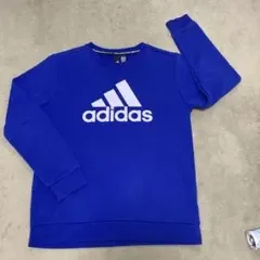 adidas アディダス スウェット ブルー 150