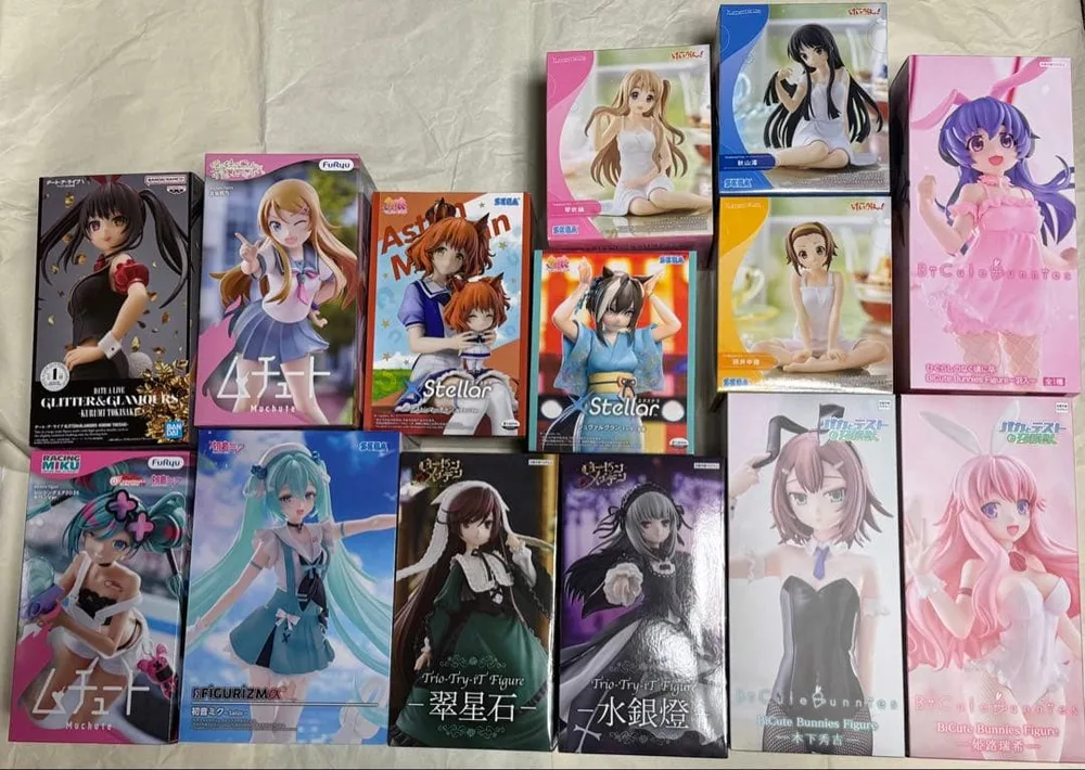 美少女系 プライズフィギュア まとめ売り 14個セット
