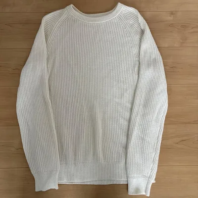 UNIQLO(ユニクロ) ミドルゲージアゼクルーネックセーター(長袖)