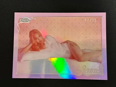 75枚限定 2026 Topps Chrome Jennie 箱付き ブルピン