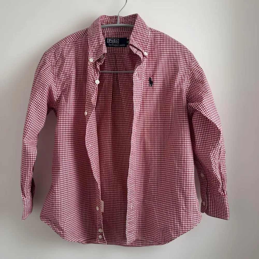 Polo by Ralph Lauren チェック柄長袖シャツ 130