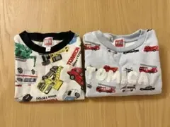 トミカ 長袖 トレーナー ロンT 2枚セット