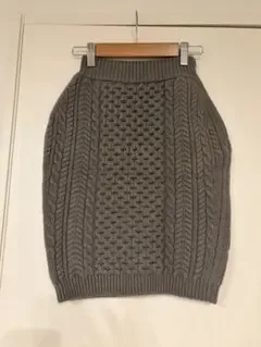 STELLA McCARTNEY ケーブルニット ミニスカート