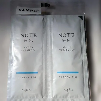 NOTE by N. アミノシャンプー トリートメント サンプル 3種入り
