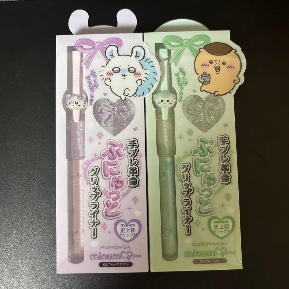 ちいかわ ミニュム アイライナー2本 モモンガ くりまんじゅう