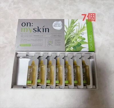 オンマイスキン on: myskin ハーブピーリング フェイス用 7個