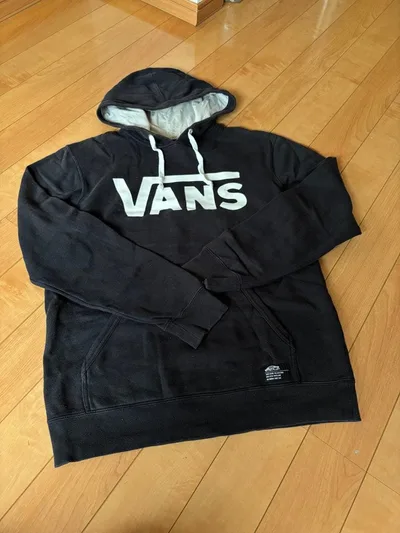 VANS プルオーバー パーカー ブラック