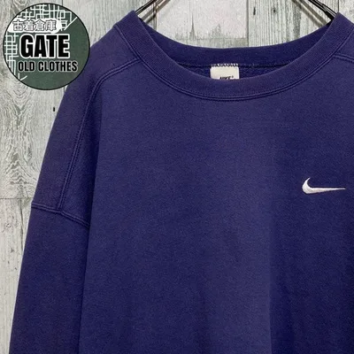 NIKEナイキ ワンポイント刺繍ロゴ スウェット XLARGE希少 USA製