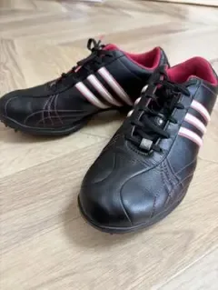 美品 adidas アディダス ゴルフシューズ ThinTech 23.5cm