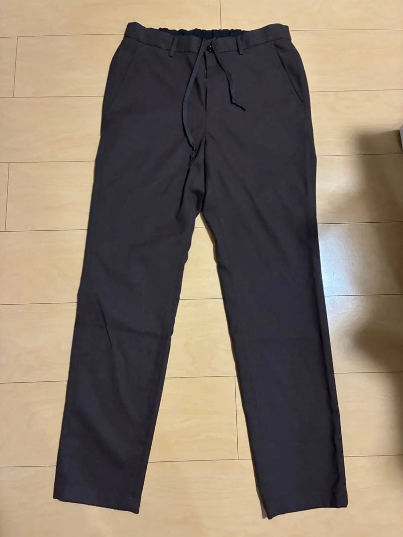 【美品】UNITED ARROWS メンズ スラックス ブラウン