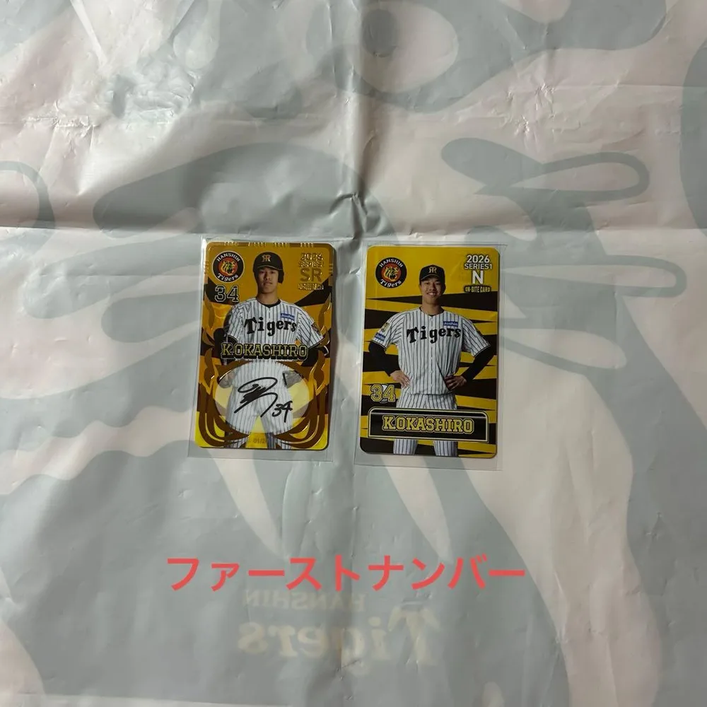 阪神タイガース オンサイトカード 岡城快生