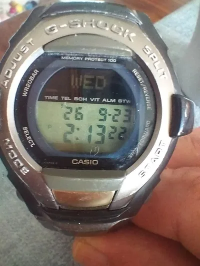 CASIO G-SHOCK 腕時計 本体 ブラック GT-000