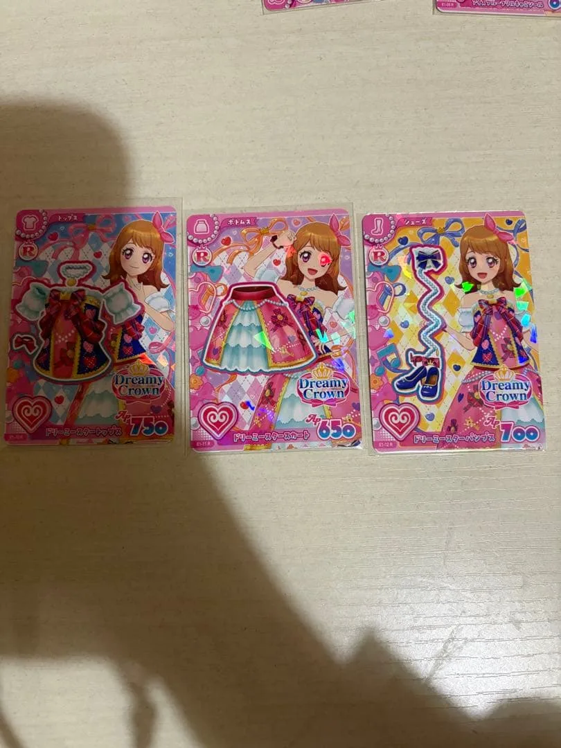 アイカツ カード 3枚セット ドリーミースターコーデ