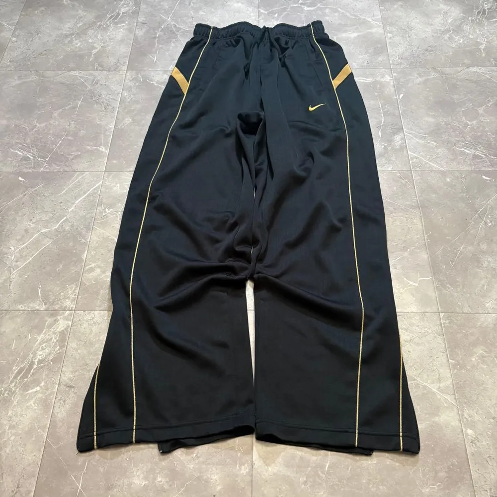 00s OLD NIKE wide track pants tech y2k