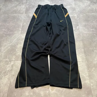 00s OLD NIKE wide track pants tech y2k