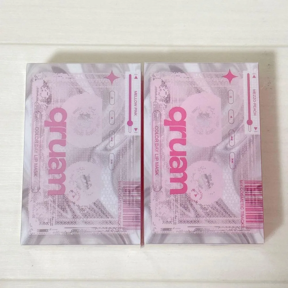 qruam カラーデイリップマスク 2個セット 新品