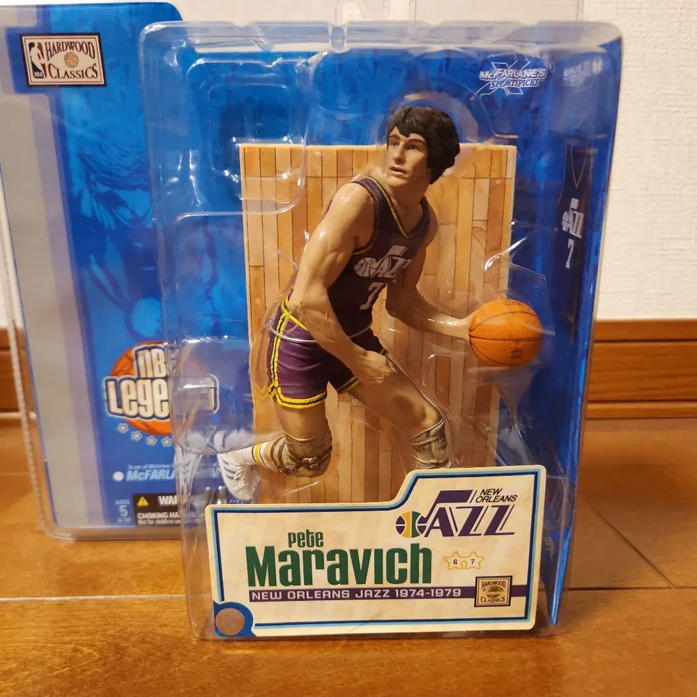 マラビッチ Pete Maravich NBA フィギュア マクファーレン