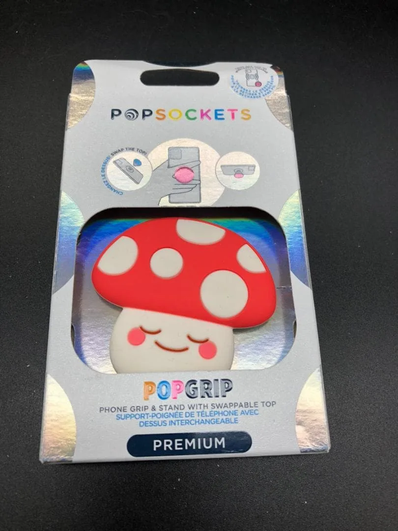 ◆1555◆PopSockets ポップグリップ Cute Shroomie