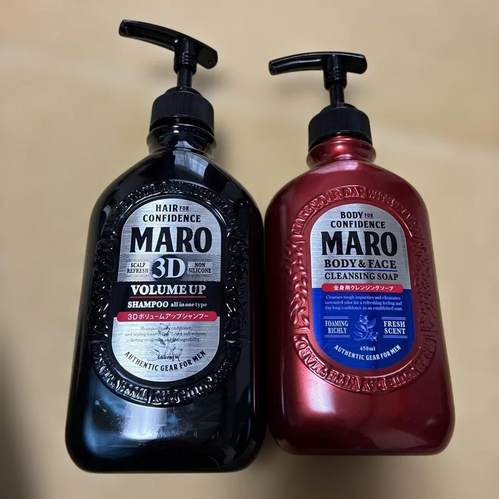 MARO 3Dボリュームアップシャンプー ボディ&ボディソープセット