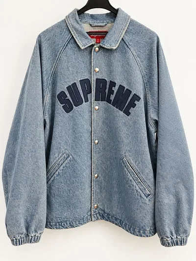 Supreme Arc Coaches Jacket Washed Indigo