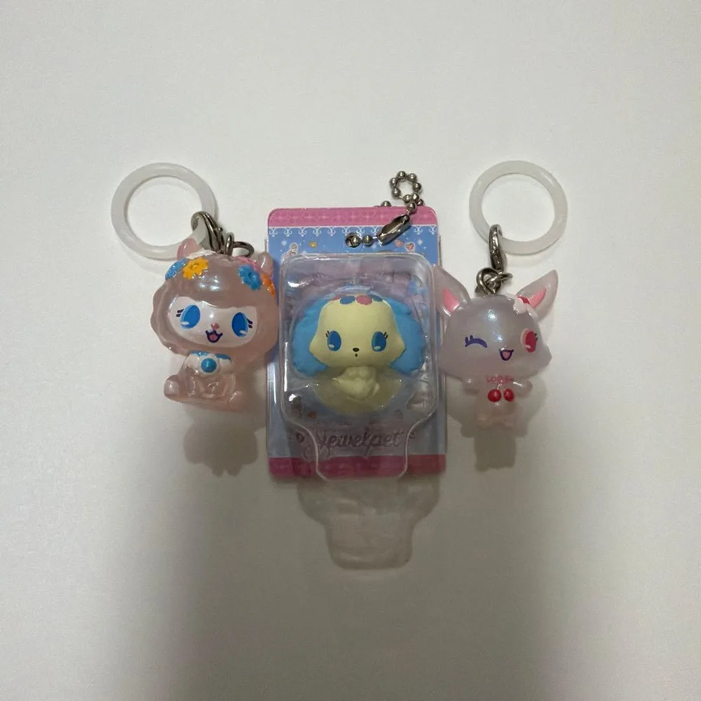 ジュエルペット マスコット キーホルダー 3点セット