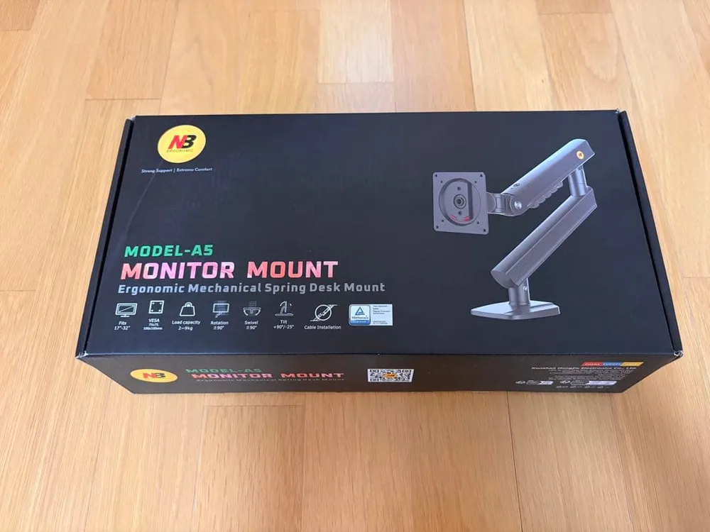 新品 NB ERGONOMIC モニターアーム MODEL-A5