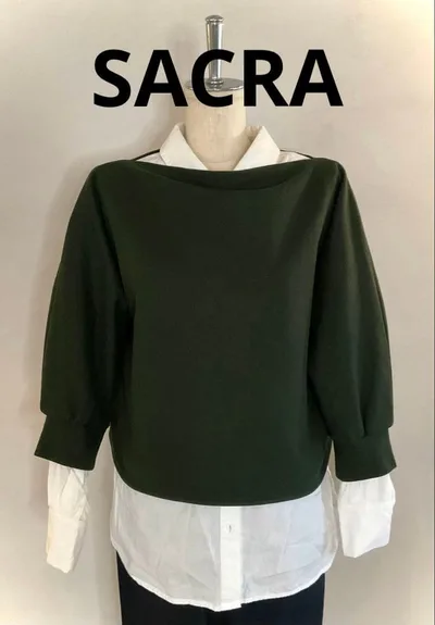 日本製 SACRA プルオーバー