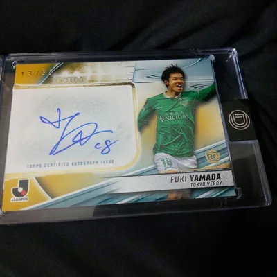 山田楓喜 2024 Topps Jカード 東京ヴェルディ 直筆サイン